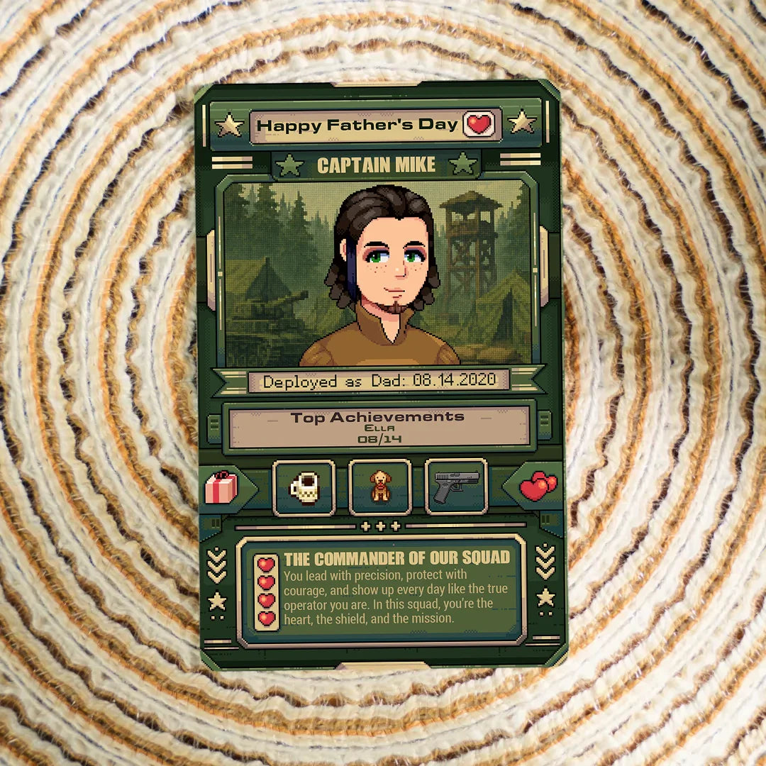 The Tactical Gamer - Custom Metal Card