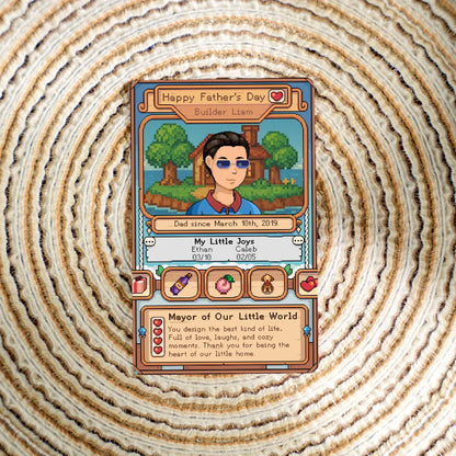 The Cozy Gamer - Custom Metal Card