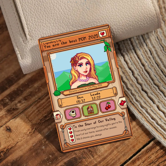 Custom Mother's Day Metal Card