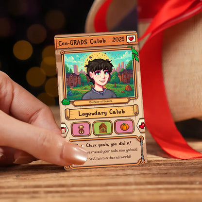 Custom Graduation Metal Card